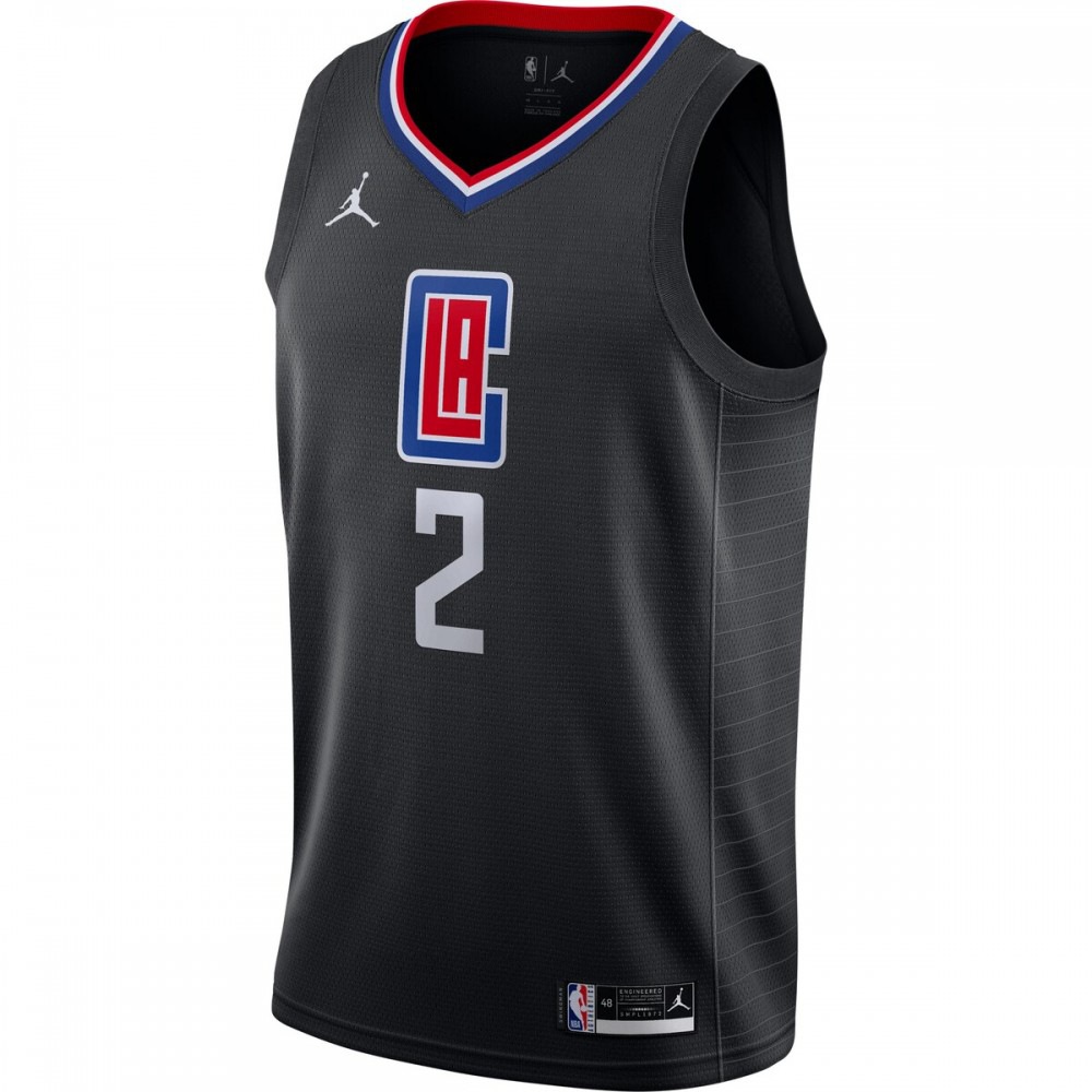 Kawhi Leonard LA Clippers Jordan Brand 2020/21 Swingman Jersey - Statement Edition - Black-Pro Kit Vault | Brand New 26/27 Sports Jerseys